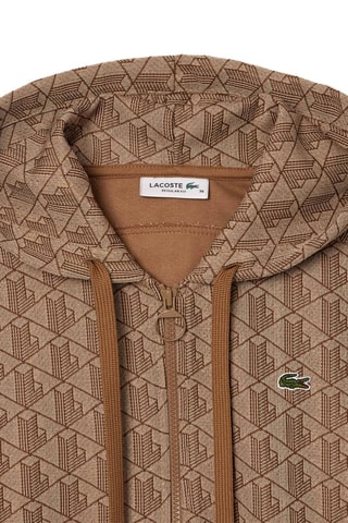 Sweat à capuche - Marron et marron clair