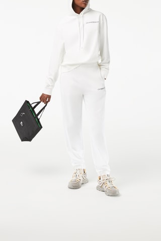 Sweat loose à capuche - Blanc