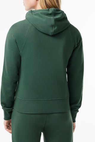Sweat regular en coton biologique - Vert foncé