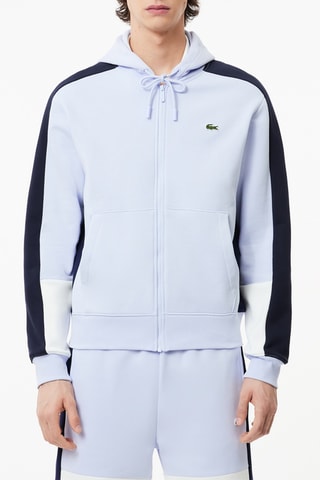 Sweat classic fit à capuche - Bleu