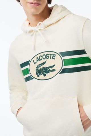 Sweat loose à capuche - Ecru