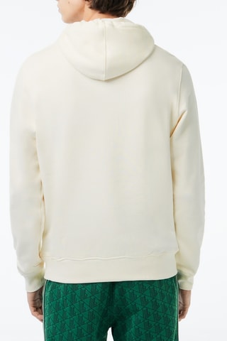 Sweat loose à capuche - Ecru