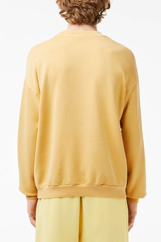 Sweat en coton biologique - Jaune