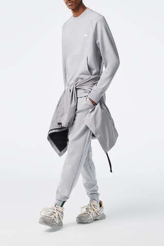 Sweat en coton biologique - Gris chiné