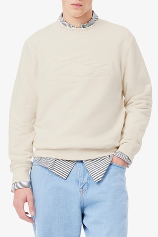 Sweat en coton biologique - Beige clair