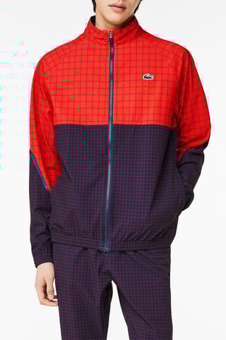 Veste et pantalon Lacoste Tennis x Novak Djokovic - Rouge et bleu marine