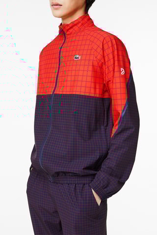 Veste et pantalon Lacoste Tennis x Novak Djokovic - Rouge et bleu marine