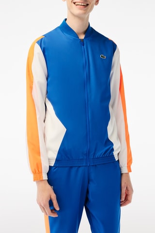 Veste et jogging regular Lacoste Tennis - Bleu et orange