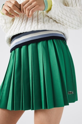 Jupe plissée - Vert foncé