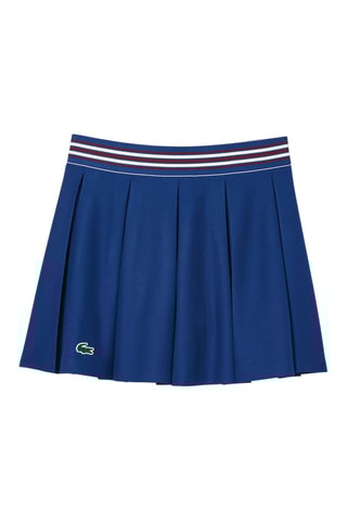 Jupe plissée - Bleu pétrole