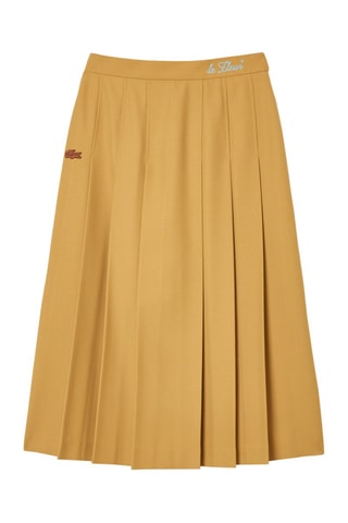 Jupe plissée - Camel