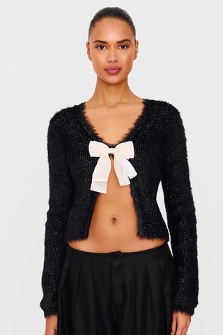 Cardigan - Nero - Pretty Little Thing