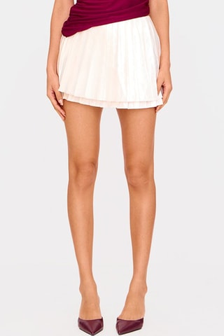 Gonna plissé - Ecrù - Pretty Little Thing