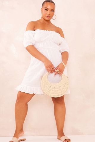 Abito a campana - Bianco