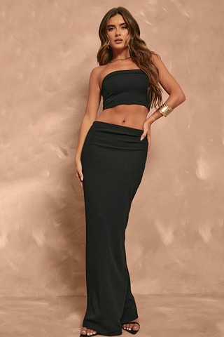 Gonna a tubino - Nero