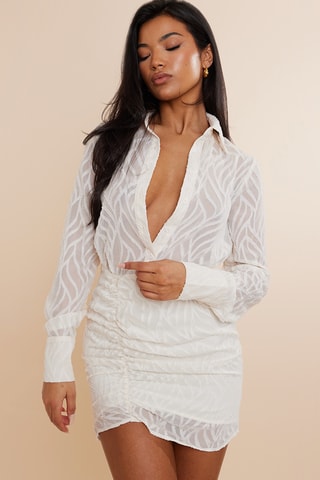 Abito a tubino - Bianco