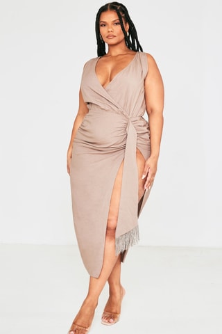 Abito a tubino - Taupe