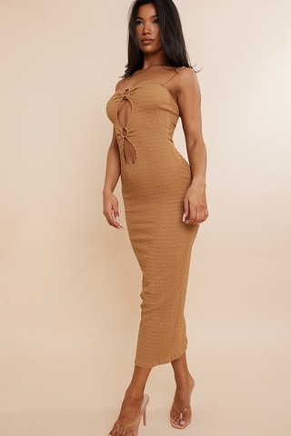 Abito a tubino - Marrone