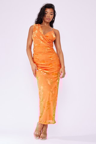 Vestido comprido - Laranja