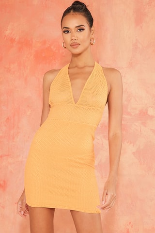 Abito a tubino - Arancione