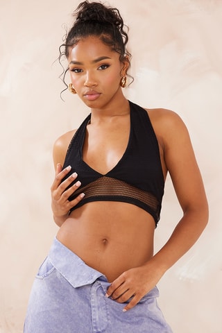Crop top - Nero