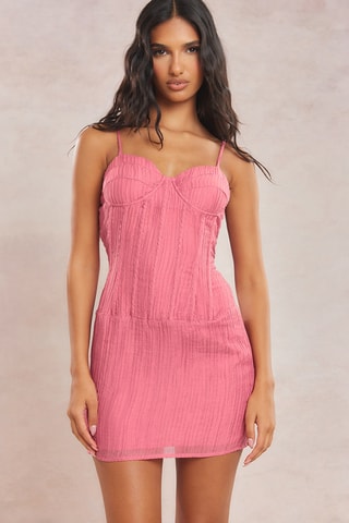 Abito taglio dritto - Rosa