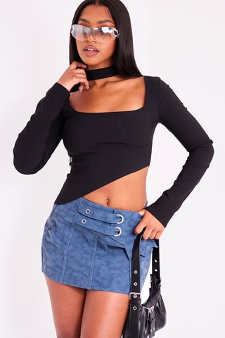 Crop top - Nero
