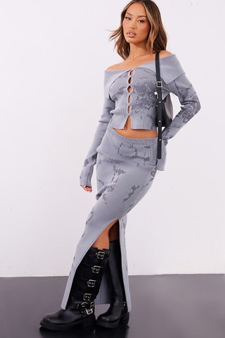 Gonna lunga - Grigio