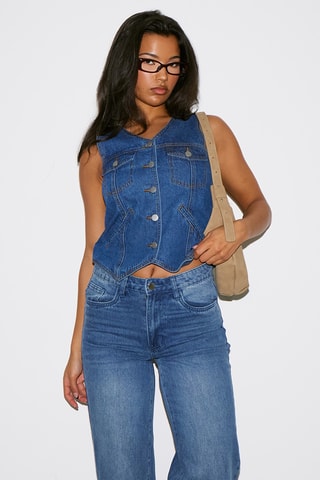 Giacca in jeans - Blu