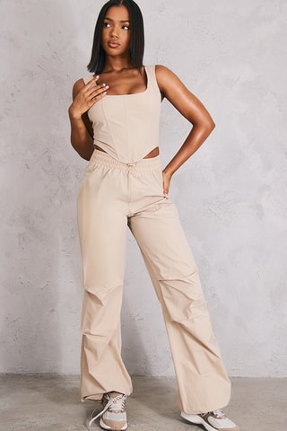 Top e pantaloni - Beige