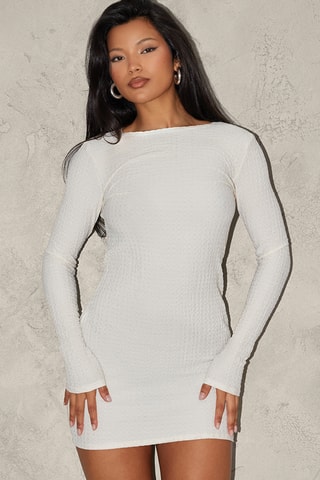 Abito a tubino - Ecrù