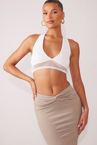 Crop top - Bianco