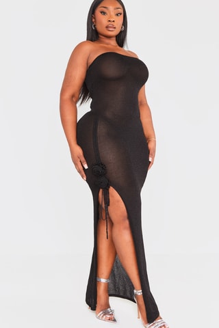 Abito bustier - Nero