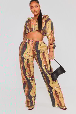 Pantaloni straight - Kaki