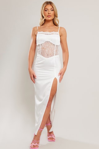 Abito taglio dritto - Bianco