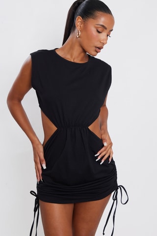 Vestido justo - Preto