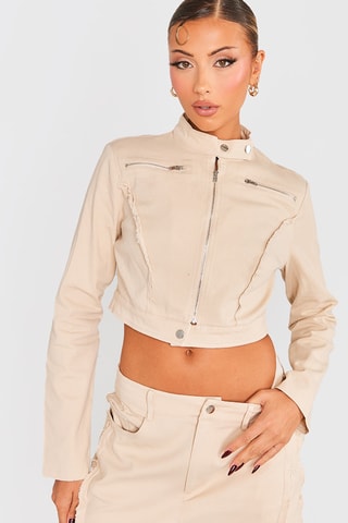 Giacca corta - Beige