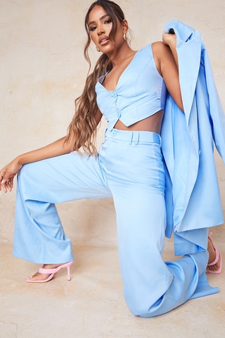 Gilet da completo - Celeste