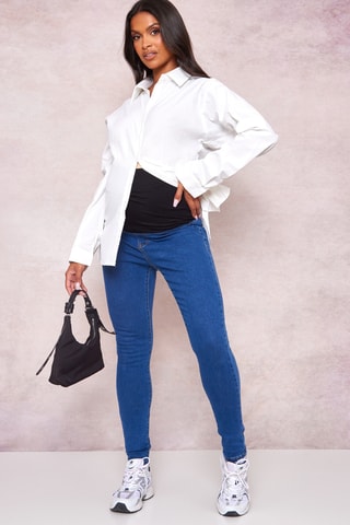 Jeans premaman - Cobalto