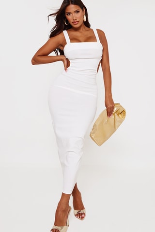 Abito a tubino - Bianco