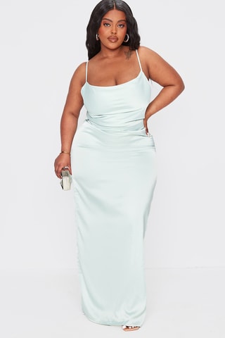 Abito lungo - Verde acqua