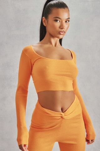 Crop top - Arancione