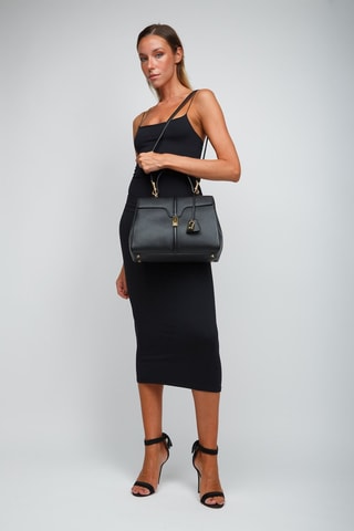 Leren Handtas - Zwart - Céline -  en 