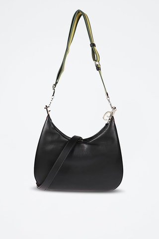 Leren Schoudertas - Rood Zwart - Gucci - 