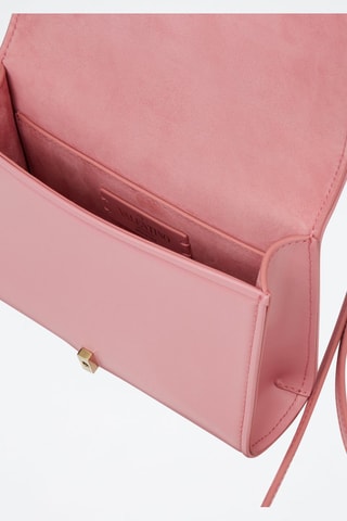 Leren Schoudertas - Rood Roze - Valentino - Roze