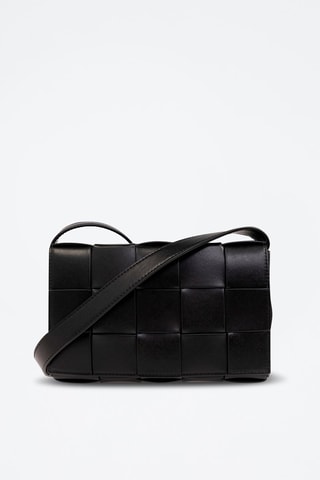 Leren Schoudertas - Zwart - 