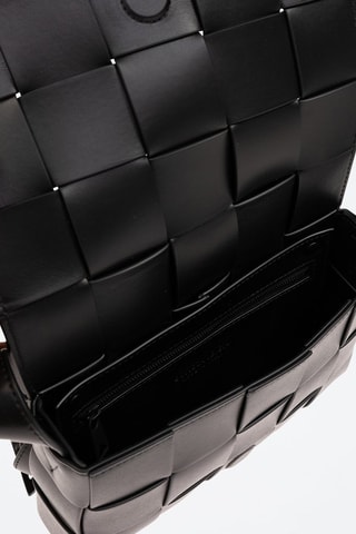 Leren Schoudertas - Zwart - 