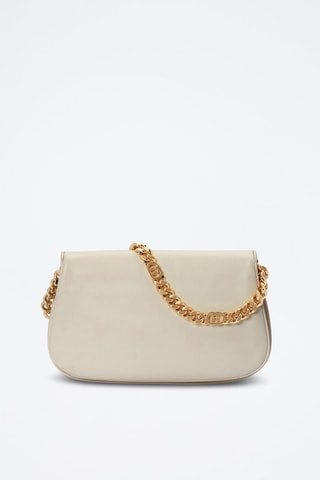 Leren Handtas - Wit - 