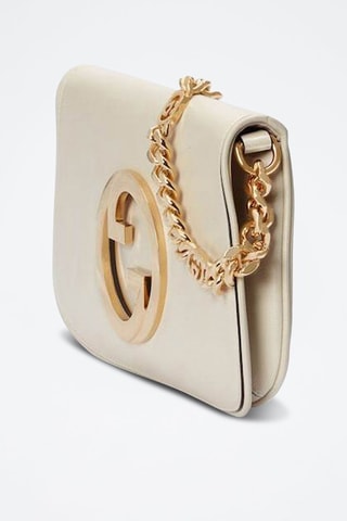 Leren Handtas - Wit - 