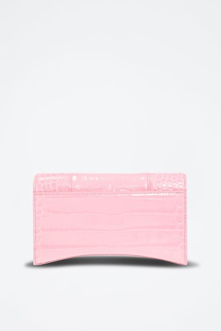 Leren Schoudertas - Roze - 